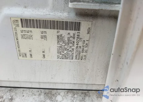 2009 Nissan Altima 2.5 S from USA, damaged, VIN 1N4AL21E39N407883